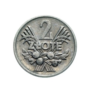 M02972 2 Złote 1960 rok Polska Jagody