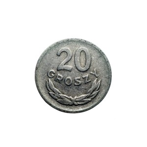 M02981 20 groszy 1961 rok Polska