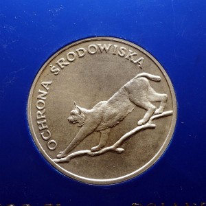 M03069 100 Złotych 1979 rok Polska Ryś