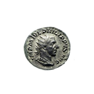 P0358 Antoninian Filip I Arab (244-249 r.) Rzym (bogini Annona)