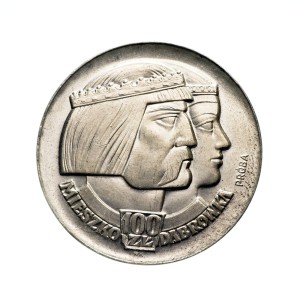P0366 100 Złotych 1966 rok Polska Mieszko i Dąbrówka próba  