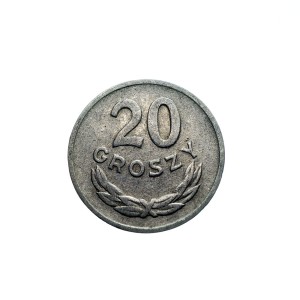 M03100 20 groszy 1965 rok Polska