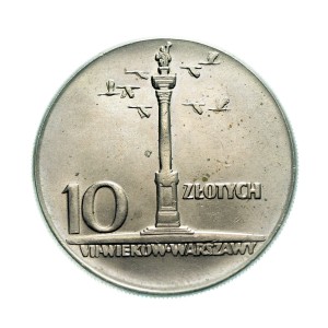 M03111 10 Złotych 1965 rok Polska Kolumna Zygmunta