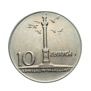 M03112 10 Złotych 1965 rok Polska Kolumna Zygmunta 