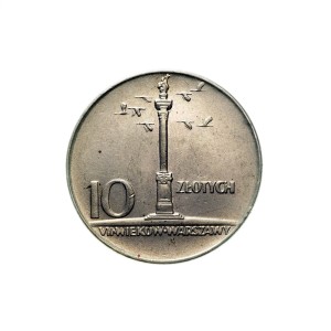 P0384 10 Złotych 1966 rok Polska PRL (Mała Kolumna)
