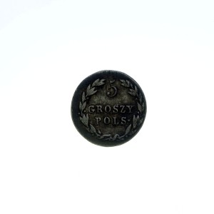 P0413 5 Groszy 1819 rok Królestwo Polskie