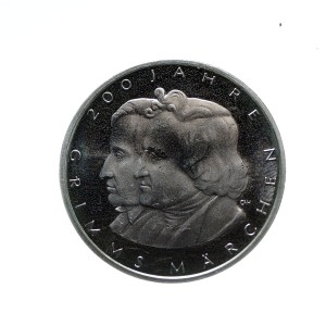 M03202 10 Euro 2012 rok Niemcy 200 lat baśni braci Grimm