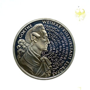 M03204 10 Marek 1999 rok Niemcy Goethe