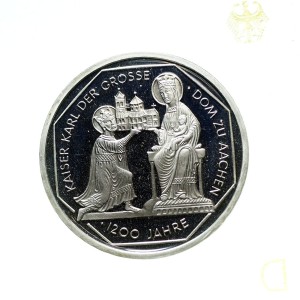 M03205 10 Marek 2000 rok Niemcy Katedra w Aachen