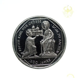 M03206 10 Marek 2000 rok Niemcy Katedra w Aachen 