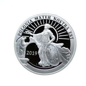 M03220 Medal Polonia Mater Nostra Est srebro