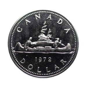 M03275 1 Dolar 1972 rok Kanada Kanu