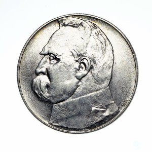 P0440 10 Złotych 1934 rok Polska Piłsudski (Strzelecki Orzeł)