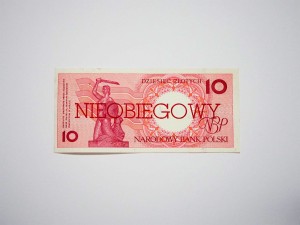 B1146 10 Złotych 1990 rok Miasta polskie Warszawa