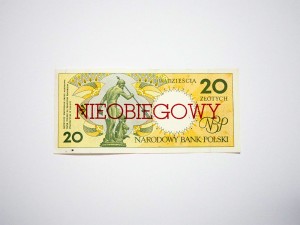B1149 20 Złotych 1990 rok Miasta polskie Gdańsk