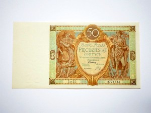 B1155 50 Złotych 1929 rok Polska seria ED