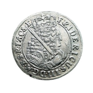 P0465 Ort 1698 rok  (SD) Prusy (Królewiec), Fryderyk III