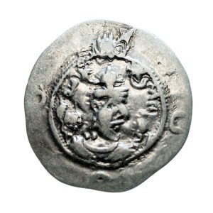 P0472 Drachma, Persja (590/591 - 628 n.e.), Sasanidzi, Khusro II