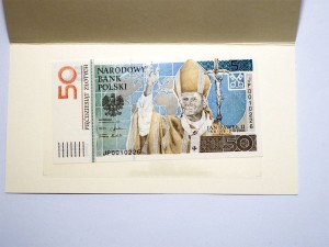 B1186 50 Złotych 2006 rok Polska Jan Paweł II
