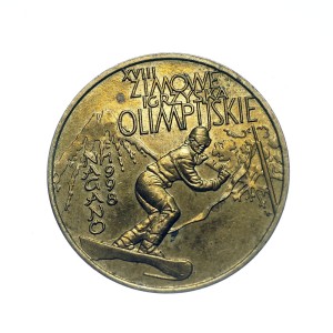 M03412 2 Złote 1998 rok Polska Igrzyska Nagano