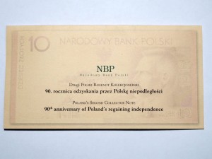 B1187 10 Złotych 2008 rok Polska Odzyskanie Niepodległości