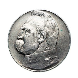 M03471 10 Złotych 1935 rok Polska Piłsudski