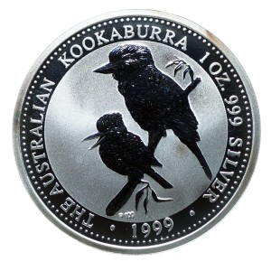 M03479  1 Dolar 1999 rok Australia Kookaburra