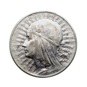 M03581 10 Złotych 1932 rok (b.z) Polska Głowa kobiety