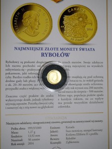 P0531 50 Centów 2013 rok Kanada Rybołów