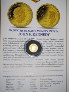 P0536 1 Korona 2013 rok Tristan de Cunha John F.Kennedy