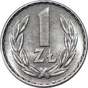 P0560 1 Złoty 1968 rok Polska (rzadki rocznik - menniczy)