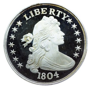 M03775 Dolar 1804 rok USA, kopia, srebro