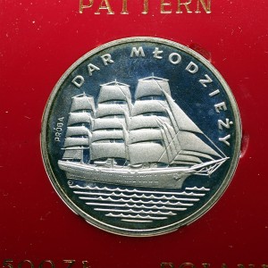 M03805 500 Złotych 1982 rok Polska Dar Młodzieży próba