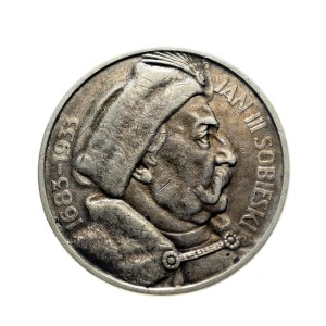 M03807 10 Złotych 1933 rok Polska J. III Sobieski