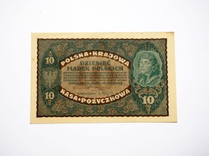 B1196 10 Marek Polskich 1919 rok Polska II Seria CM