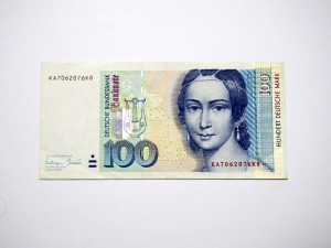B1214 100 Marek 1996 rok Niemcy Clara Schumann