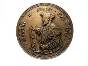 M03836 Medal Zygmunt II August, Unia Lubelska