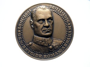 M03842 Medal Generał Roman Abraham, Polska Kawaleria