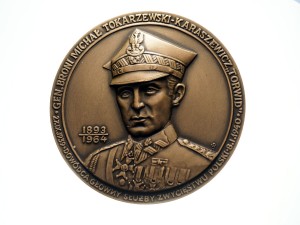 M03849 Medal Generał Michał Tokarzewski "Torwid"