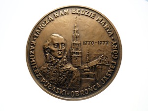 M03851 Medal Kazimierz Pułaski, Obrońca Jasnej Góry