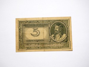 B1282 5 Marek Polskich 1919 rok Polska, seria D