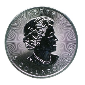 M03852 5 Dolarów 2019 rok Kanada Liść Klonu