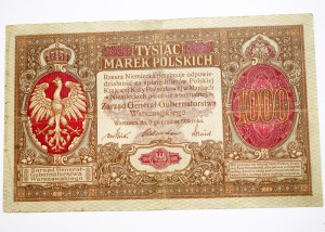 B1304 1000 Marek Polskich 1916 rok Polska, "...Generał"