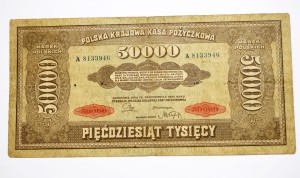 B1308 50000 Marek Polskich 1922 rok Polska seria A
