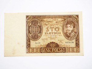 B1320 100 Złotych 1932 rok Polska seria CN