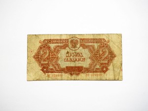 B1335 2 Złote 1944 rok Polska, BE, seria lubelska, "...owym"
