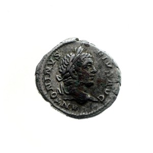 M03876 Denar (196 - 217 rok ) Rzym Caracalla (Cezar + niewolnicy)
