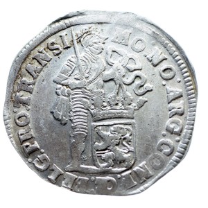P0624 Talar (1 Silverducat) 1695 rok Niderlandy (Overijssel) cudny