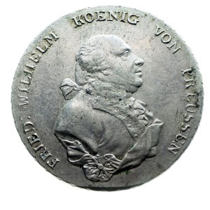 P0628 Talar 1792 rok (A) Niemcy (Berlin) |Fryderyk Wilhelm II 
