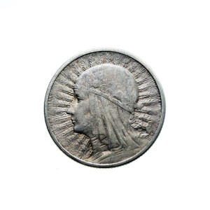 M03890 2 Złote 1933 rok Polska Głowa kobiety  